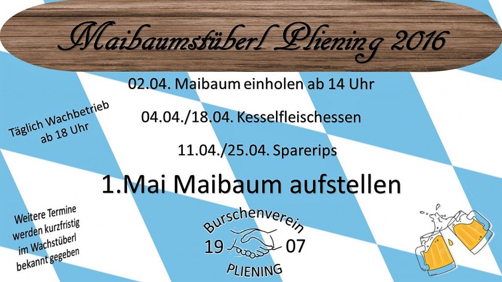 Maibaumbanner